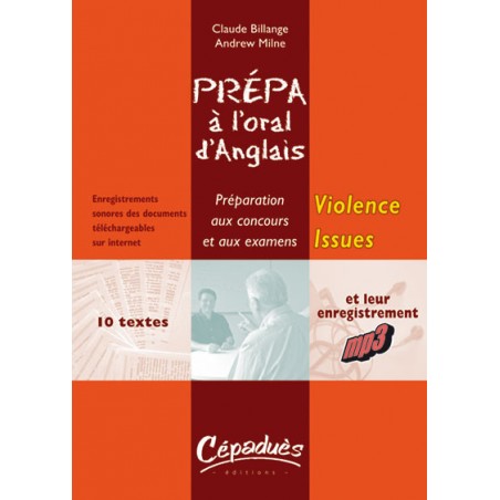 Prépa à l'oral d'anglais : VIOLENCE ISSUES