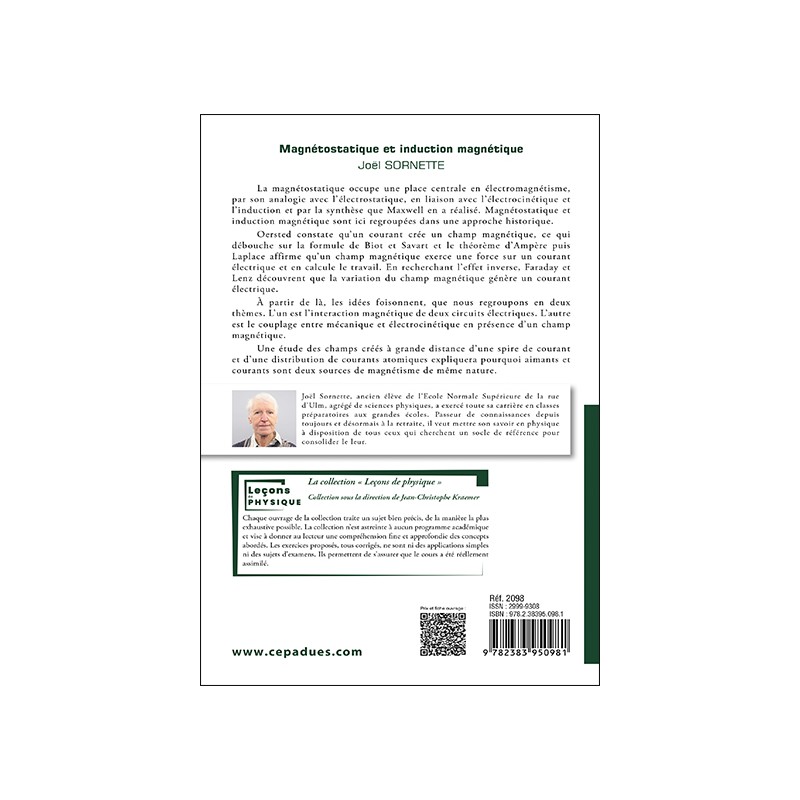 Magnétostatique et induction magnétique