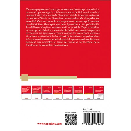 Médiation et circulation des savoirs : regards interdisciplinaires