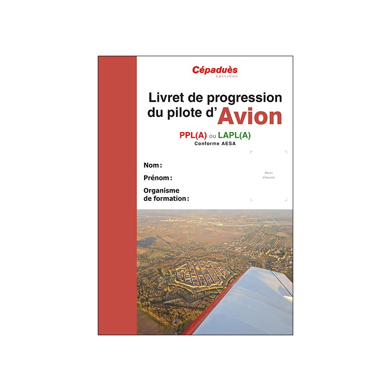 Livret de progression du pilote avion (20e édition)