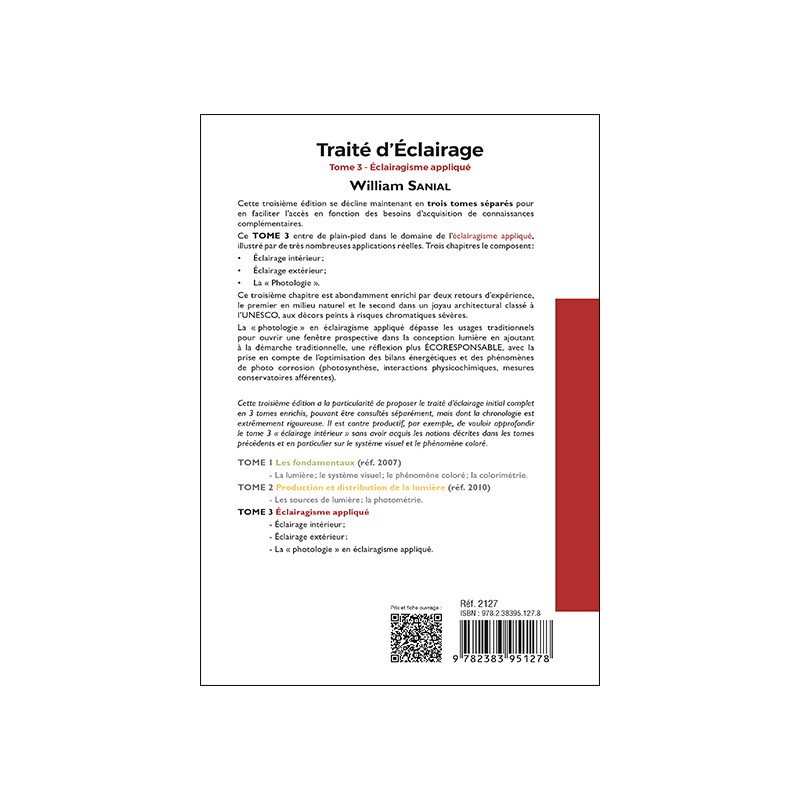 Traité d'Éclairage 3e édition Tome 3/3