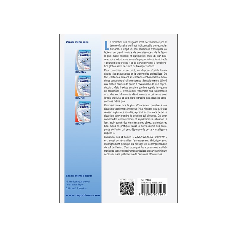 Comprendre l'avion. L'Air et l'Avion