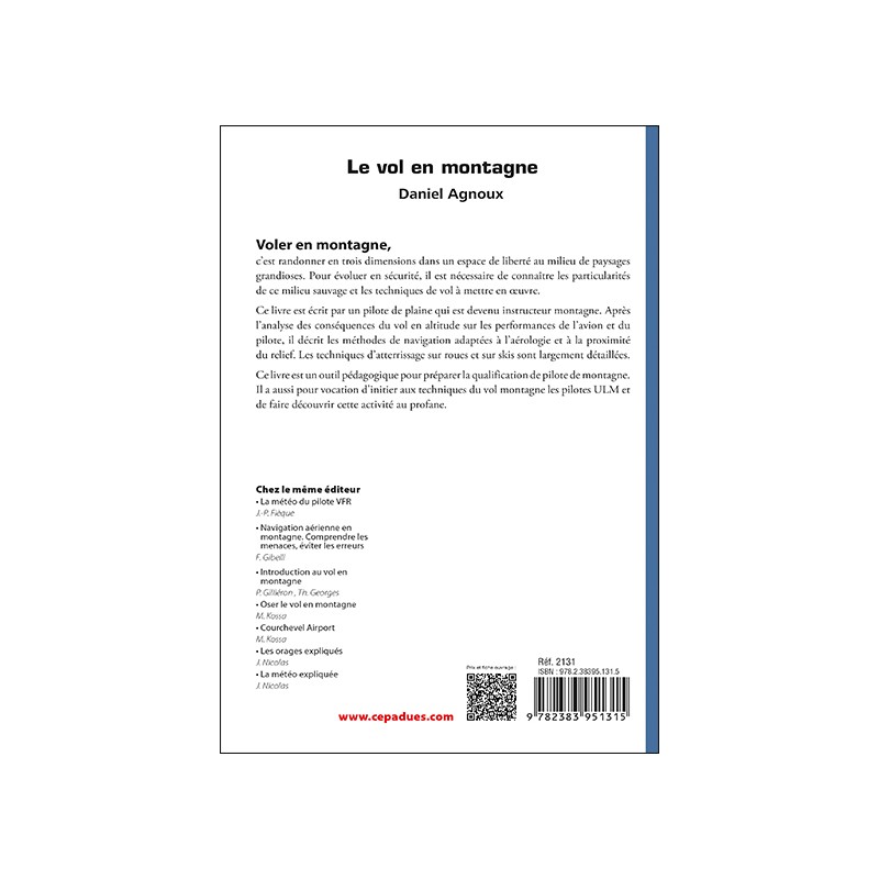 Le vol en montagne eXpliqué au pilote, 4e édition