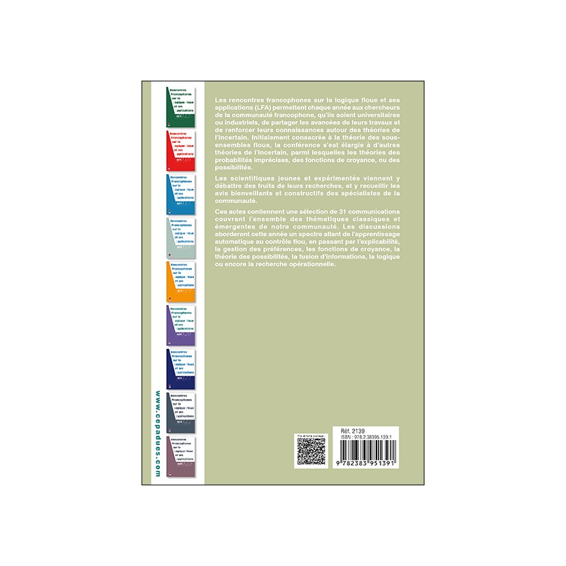 LFA 2024 - Rencontres francophones sur la Logique Floue et ses Applications