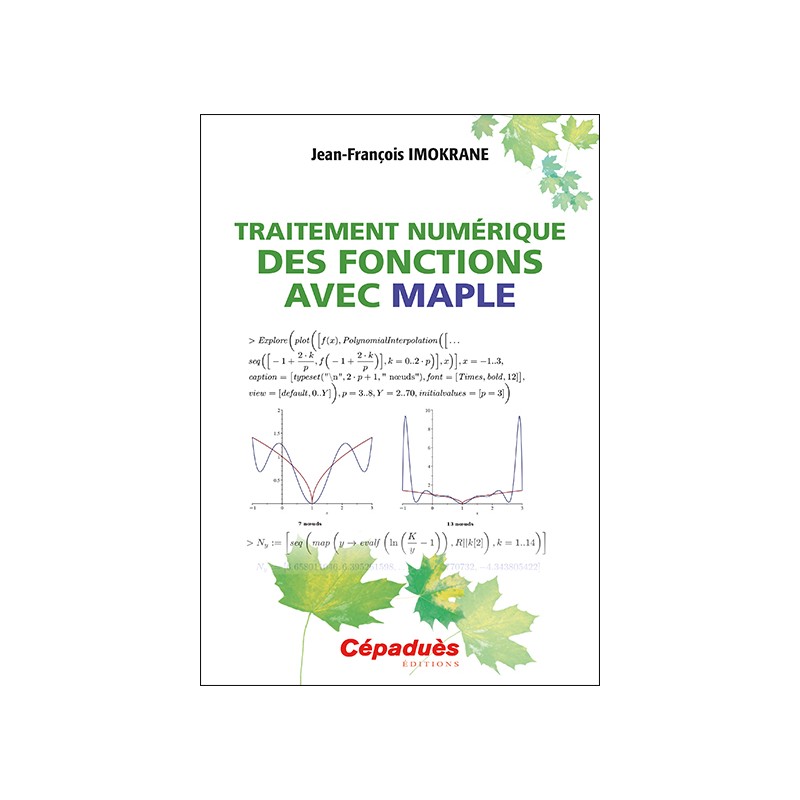 Traitement numérique des fonctions avec MAPLE