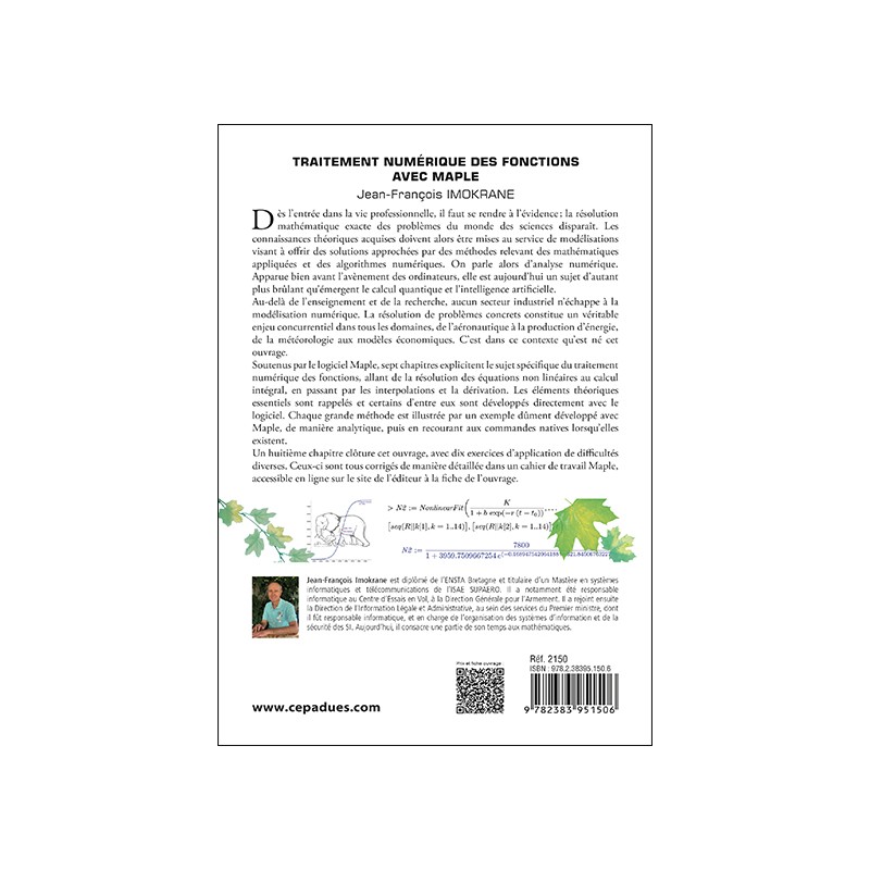 Traitement numérique des fonctions avec MAPLE