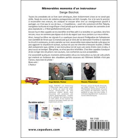Mémorables moments d'un instructeur. L'aéro-mémo de Serge Boichot Mémorables moments d'un instructeur. L'aéro-mémo de Serge Boichot
