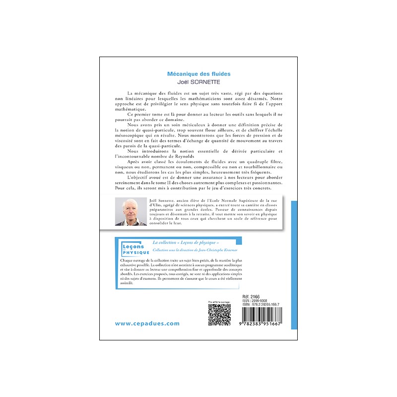 Mécanique des fluides. Tome 1. Les outils de la mécanique des fluides. Écoulements simples de fluides parfaits