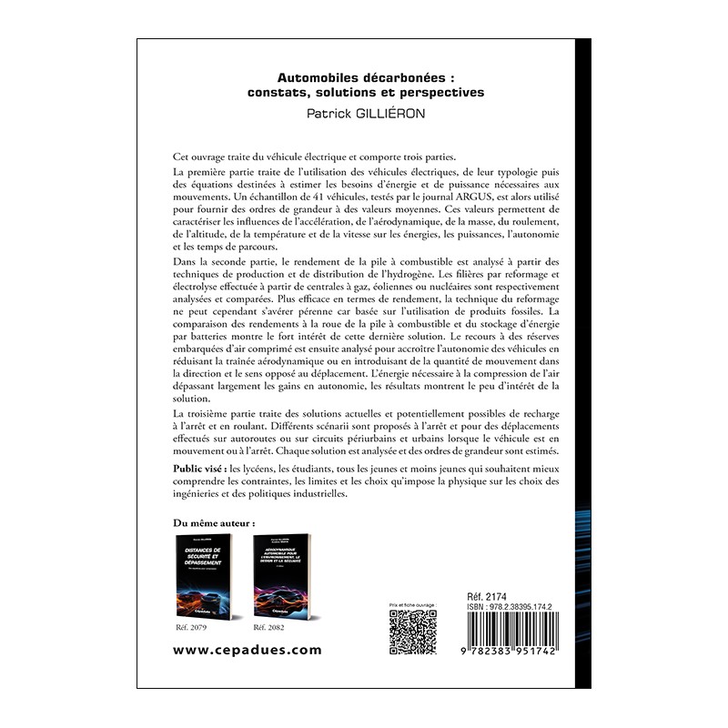 Automobiles décarbonées : constats, solutions et perspectives