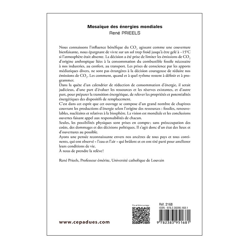 Mosaïque des énergies mondiales