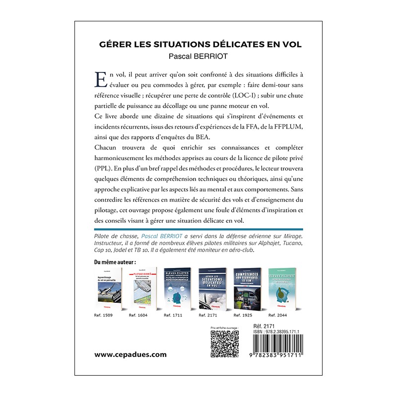 Gérer les situations délicates en vol