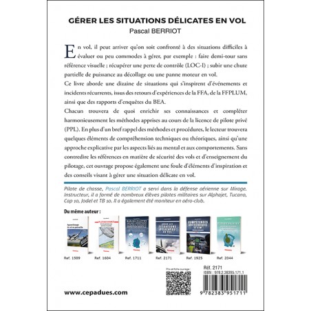 Gérer les situations délicates en vol