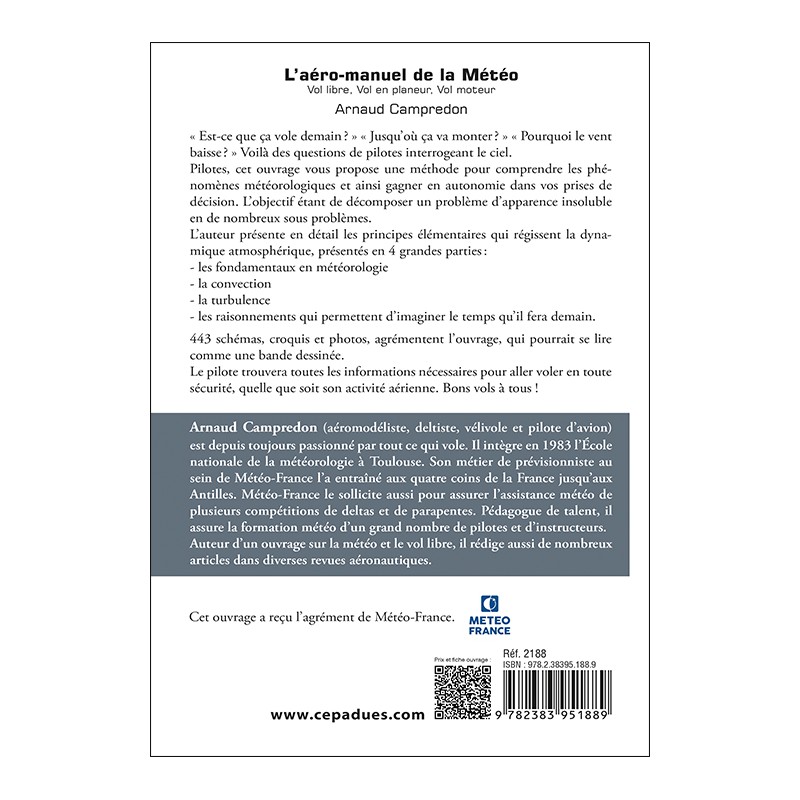 L'aéro-manuel de la Météo - Vol libre, Vol en planeur, Vol moteur 2e édition