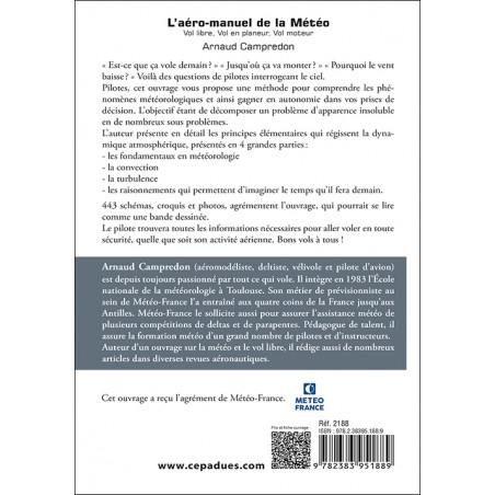 L'aéro-manuel de la Météo - Vol libre, Vol en planeur, Vol moteur 2e édition L'aéro-manuel de la Météo - Vol libre, Vol en planeur, Vol moteur 2e édition