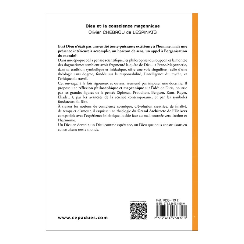 Dieu et la conscience maçonnique