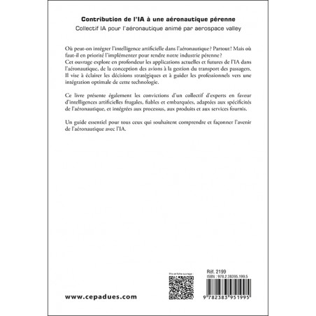 Contribution de l’IA à une aéronautique pérenne Contribution de l’IA à une aéronautique pérenne