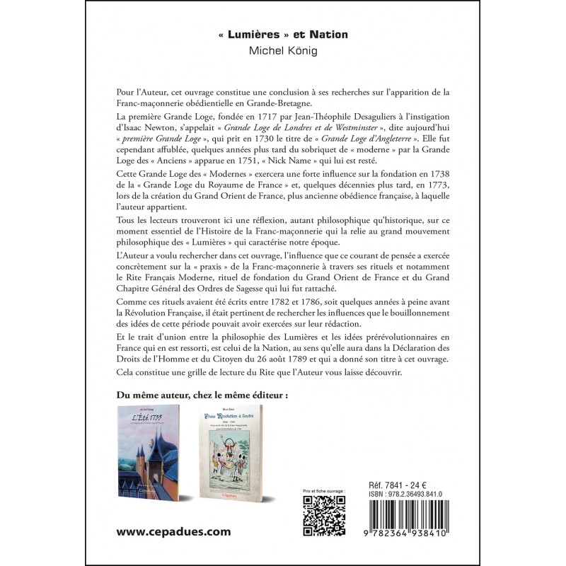 « Lumières » et Nation. L’A.D.N. de la Franc-maçonnerie