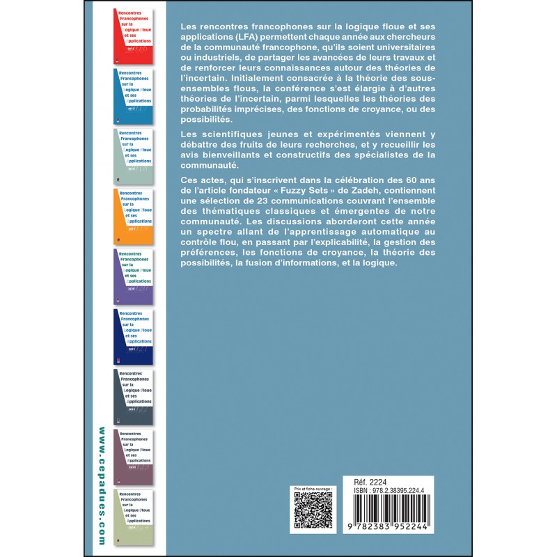 LFA 2025 - Rencontres francophones sur la Logique Floue et ses Applications