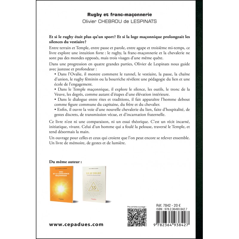 Rugby et franc-maçonnerie. L’ovalie intérieure