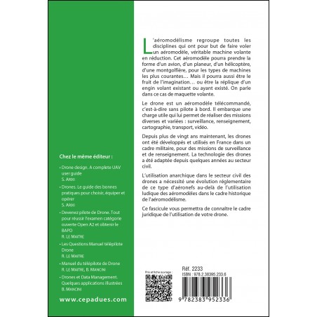 Réglementation du pilotage de drones (12e édition)