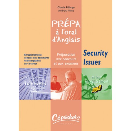 Prépa à l'oral d'anglais : SECURITY ISSUES