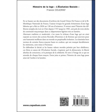 Histoire de la loge « L’Évolution Sociale » et de la Franc-maçonnerie en Loir-et-Cher aux XVIIIe et XIXe siècles