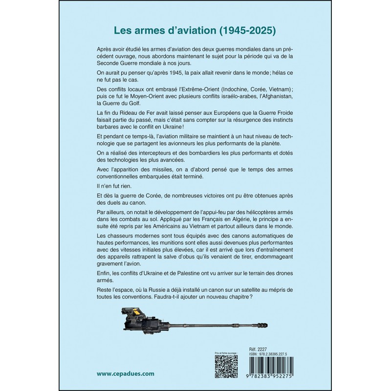 Les armes d’aviation (1945-2025)