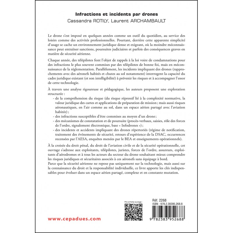 Infractions et incidents par drones