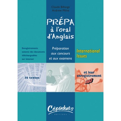 Prépa à l'oral d'anglais : INTERNATIONAL ISSUES
