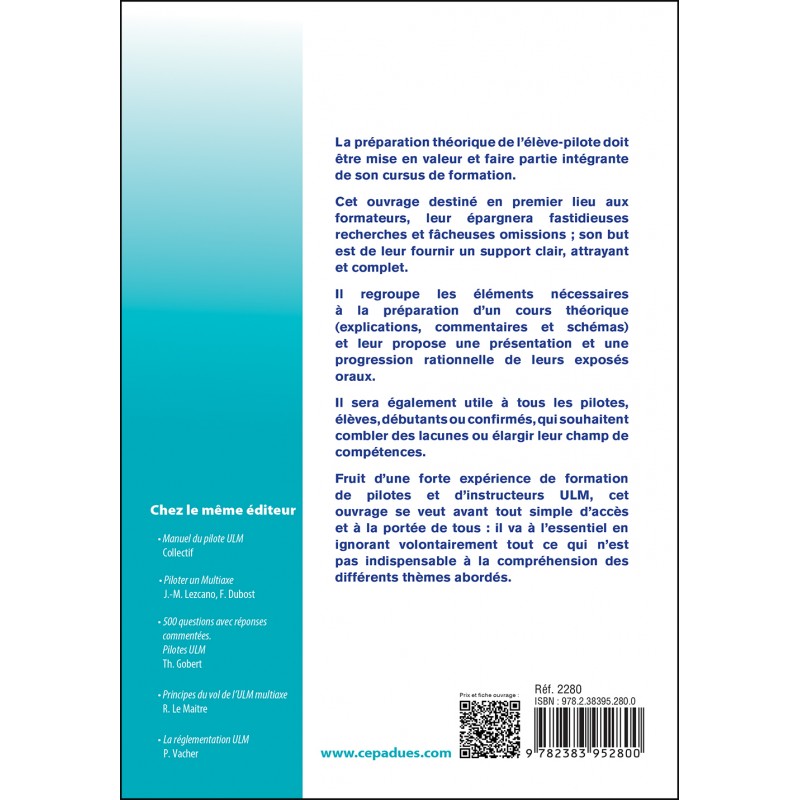 Comprendre pour mieux pratiquer l'ULM 7e édition