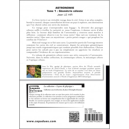 Astronomie. Tome 1 : Géométrie céleste