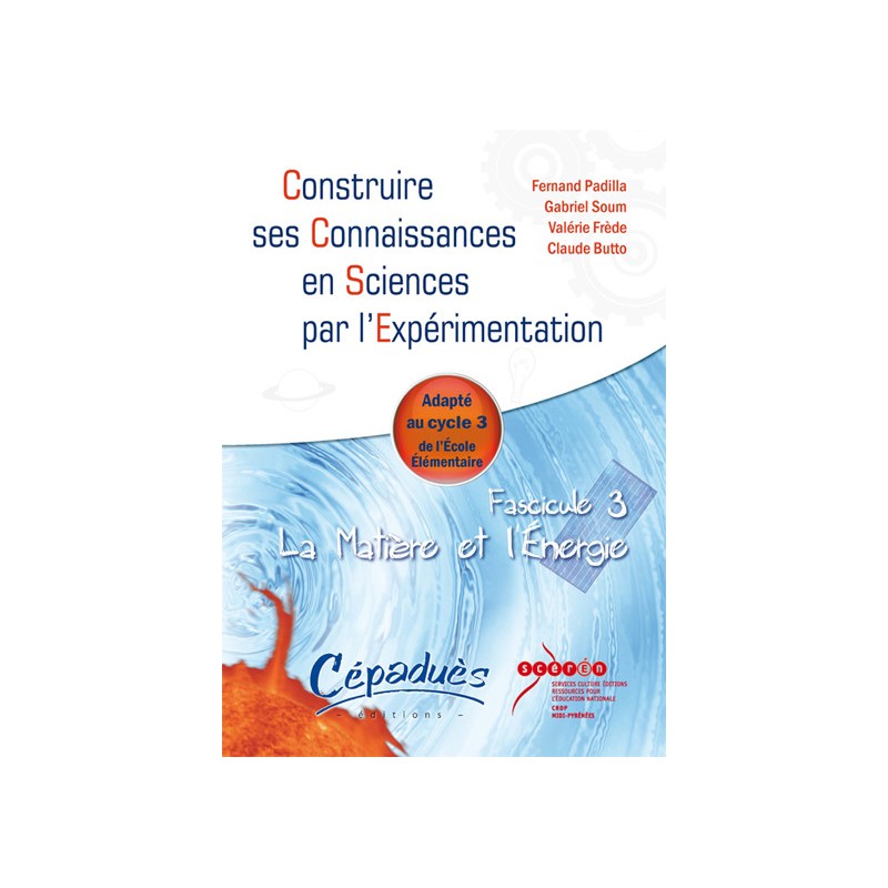 La Matière et l'Energie - préface Nicole Belloubet