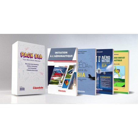 Pack BIA - Préparation du Brevet d'Initiation à l'Aéronautique - Coffret de 4 livres