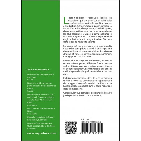 Réglementation du pilotage de drones (14e édition)