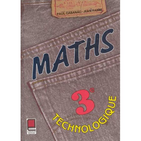 MATHÉMATIQUES 3e TECHNO