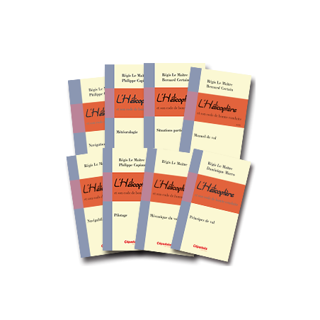 série L'Hélicoptère de huit titres - pack hélico PPL H série L'Hélicoptère de huit titres - pack hélico PPL H