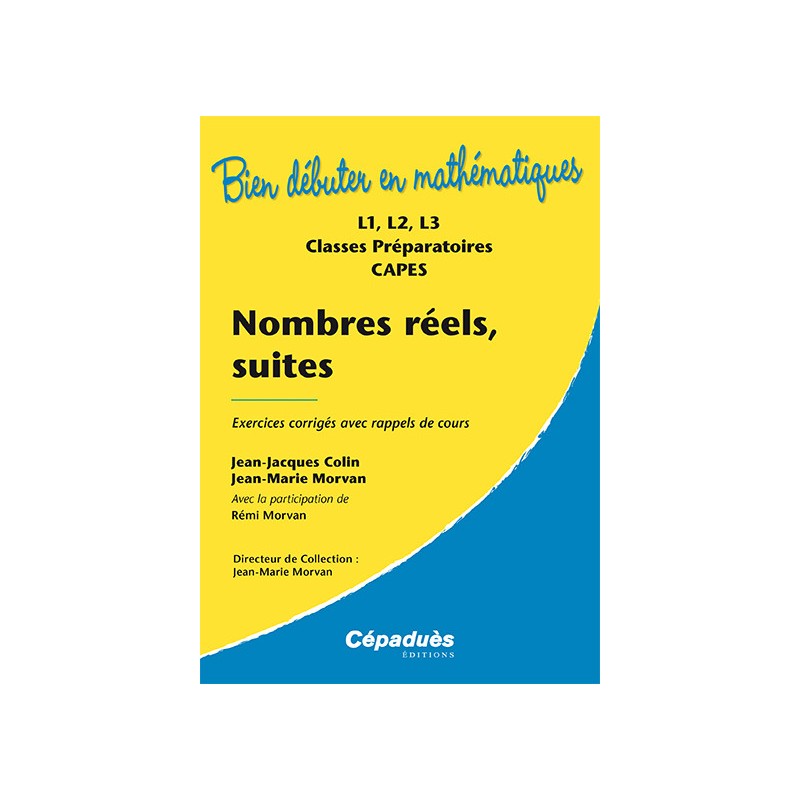 Nombres réels, suites