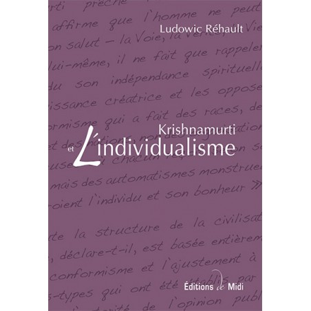 Krishnamurti et l'Individualisme