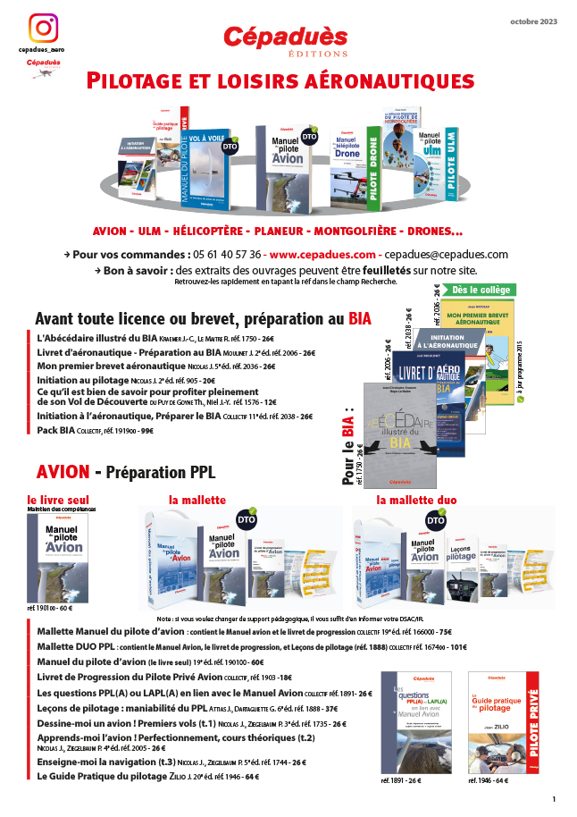 Catalogue nouveautés Cépaduès 2022