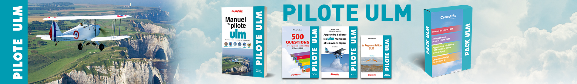 Pilote ULM Slide background