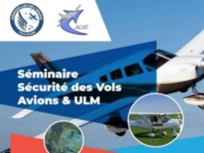 20e  édition du Séminaire Sécurité des Vols Avions et ULM